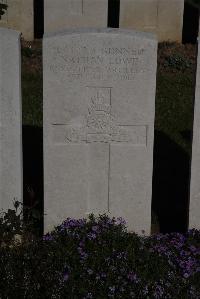 Terlincthun British Cemetery Wimille - Lowe, Nathan