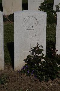 Terlincthun British Cemetery Wimille - Martin, Frank Wheeler