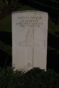 Terlincthun British Cemetery Wimille - Martin, J
