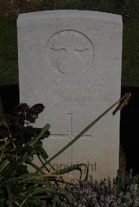 Terlincthun British Cemetery Wimille - McDonald, J