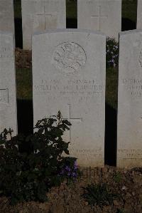 Terlincthun British Cemetery Wimille - McLaughlin, William