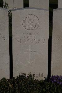 Terlincthun British Cemetery Wimille - Moore, James Walker