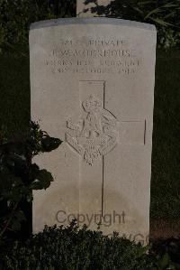 Terlincthun British Cemetery Wimille - Moorhouse, J W