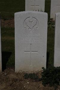 Terlincthun British Cemetery Wimille - Morgan, W B