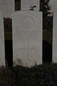 Terlincthun British Cemetery Wimille - Partridge, Frederick Edward