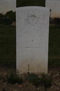 Terlincthun British Cemetery Wimille - Perry, John William