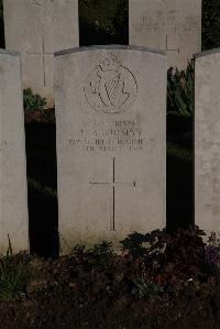 Terlincthun British Cemetery Wimille - Rudman, H A