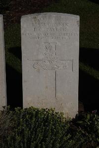 Terlincthun British Cemetery Wimille - Taylor, Frederick Charles