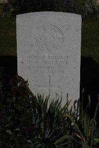 Terlincthun British Cemetery Wimille - Wallace, Edgar