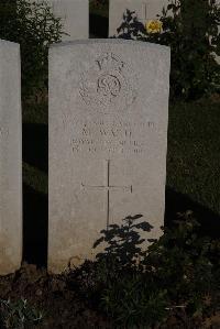 Terlincthun British Cemetery Wimille - Ward, M