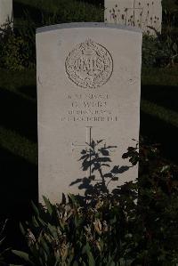 Terlincthun British Cemetery Wimille - Webb, G