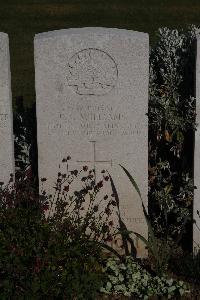 Terlincthun British Cemetery Wimille - Williams, Franklin George