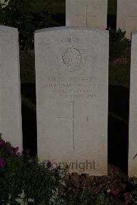 Terlincthun British Cemetery Wimille - Woods, William