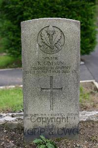 Longdendale (Mottram-In-Longdendale) Cemetery - Gimson, Rupert