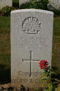 Vignacourt British Cemetery - Balderson, William John