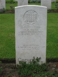 Warlincourt Halte British Cemetery Saulty - Reid, Alec Frederick