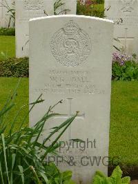 Warlincourt Halte British Cemetery Saulty - Udall, William Gaius