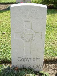 Naples War Cemetery - Bain, James William