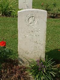 Naples War Cemetery - Barnard, J W