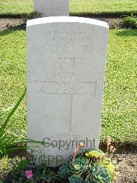 Naples War Cemetery - Black, Alexander
