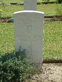 Naples War Cemetery - Burge, Ashley Walter