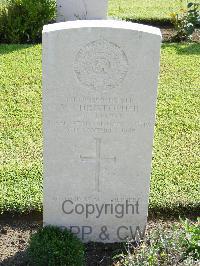 Naples War Cemetery - Christopher, Visvalingam