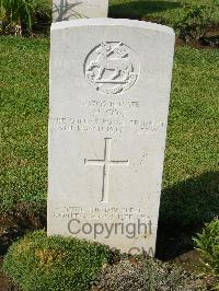 Naples War Cemetery - Cox, Harold