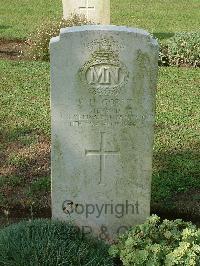 Naples War Cemetery - Gorst, William Henry