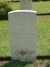 Naples War Cemetery - Hamilton, Robert Moir