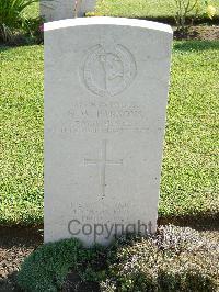 Naples War Cemetery - Parsons, Hubert William