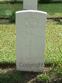 Naples War Cemetery - Peel, Ernest