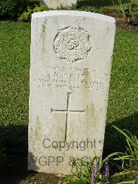 Naples War Cemetery - Reed, Henry Holloway