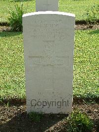 Naples War Cemetery - Senior, James