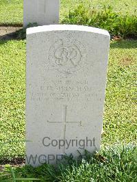 Naples War Cemetery - Springham, Frank Harold