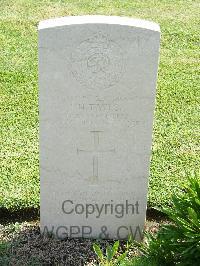 Naples War Cemetery - Taylor, James Henry