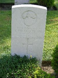 Naples War Cemetery - Tunnicliffe, Leonard