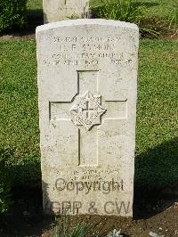 Naples War Cemetery - Symons, David Edward