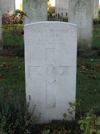 La Kreule Military Cemetery Hazebrouck - Baird, J