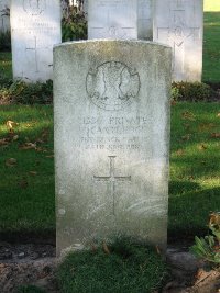La Kreule Military Cemetery Hazebrouck - Cartledge, W