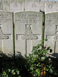 La Kreule Military Cemetery Hazebrouck - Colley, W Harold