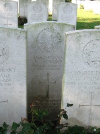 La Kreule Military Cemetery Hazebrouck - McKaskie, Norman