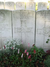 La Kreule Military Cemetery Hazebrouck - McRink, Lawrence