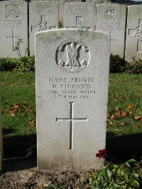 La Kreule Military Cemetery Hazebrouck - Sturrock, Daniel