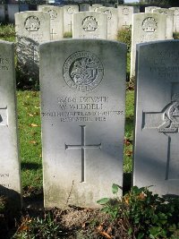 La Kreule Military Cemetery Hazebrouck - Weddell, William