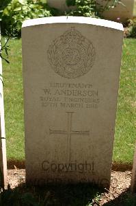 Namps-Au-Val British Cemetery - Anderson, William