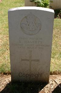 Namps-Au-Val British Cemetery - Hagerty, A