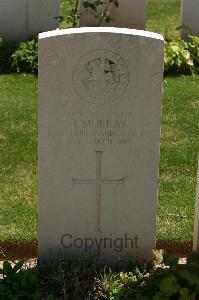 Namps-Au-Val British Cemetery - Murray, J