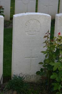 Namps-Au-Val British Cemetery - Napthaly, Roy Harold