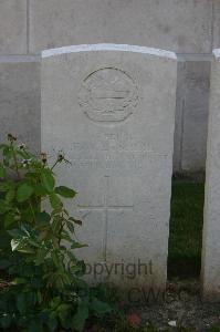 Namps-Au-Val British Cemetery - Wiltshire, A F
