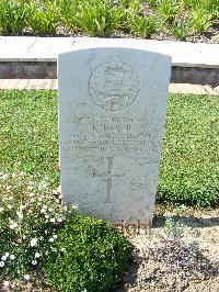 Sangro River War Cemetery - Baker, Reginald